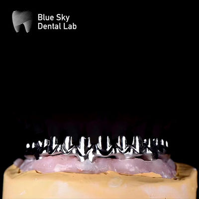 comprar Cuadro de metal de titanio puro puentes de malo dental para plata y oro color del marco online manufacture