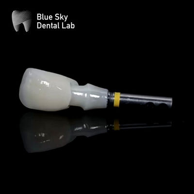 comprar Abutment de zircónia de titanio de base de tibase Abutments de zircónia personalizados para implantes online manufacture