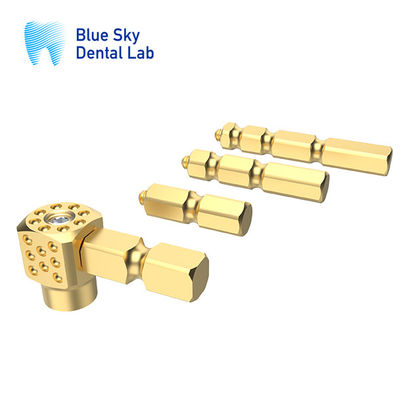 Oro Un conjunto de unidad de escaneo de cuerpo para el implante de cielo azul edentulous